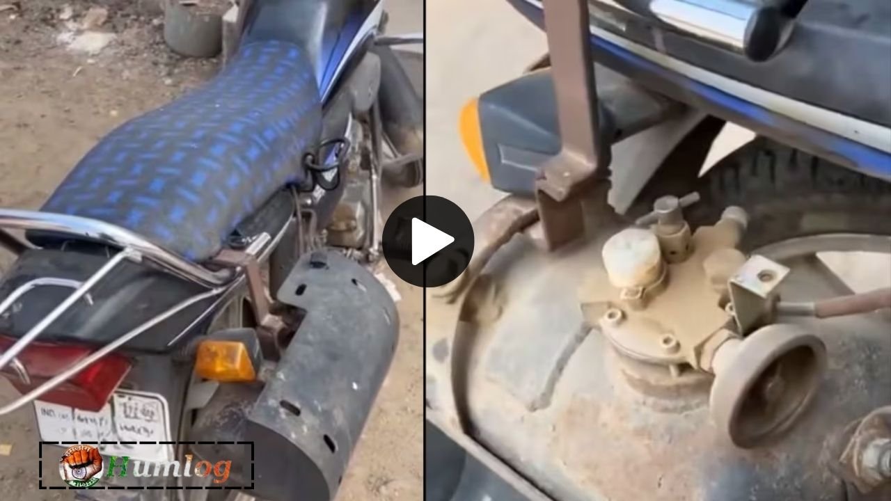 Bike Running on LPG Gas